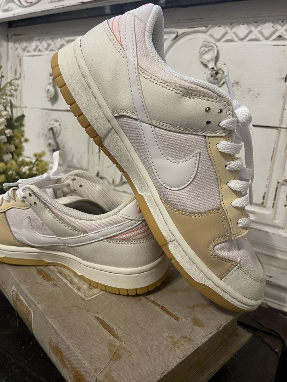 NIKE DUNK LOW SE "PATCHWORK IF LOST RETURN TO" WH… - image 15