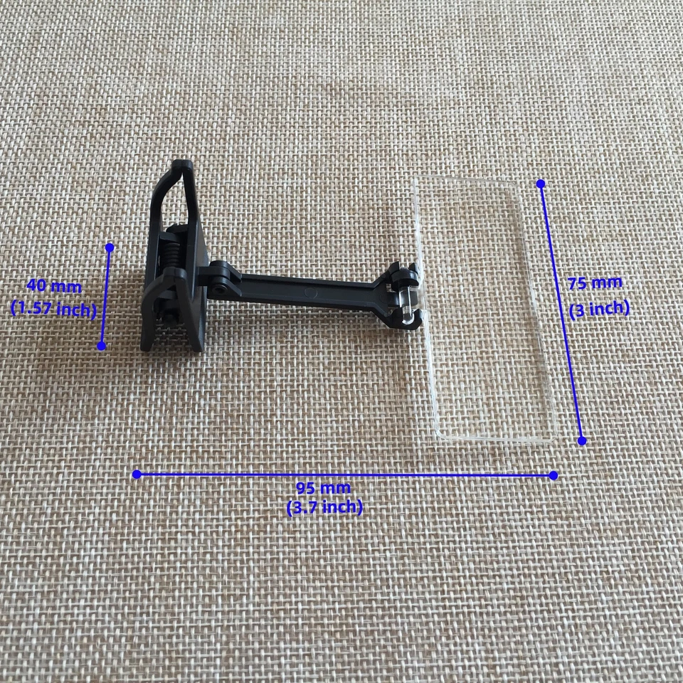 Lupe für Brillen - Leicht an Brillen anzupassen - Bild 2 von 4