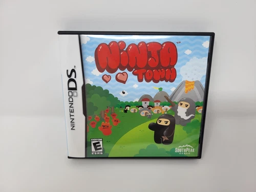 Ninjatown (Nintendo DS, 2008) CIB W/ Sticker Tested Free US Shipping Read
