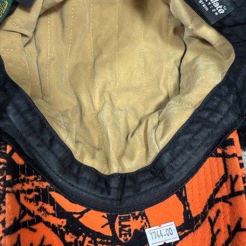 Cabela's L Gore-Tex Thinsulate Blaze Orange Camo Hunting Trapper Hat Earflaps - Picture 14 of 18
