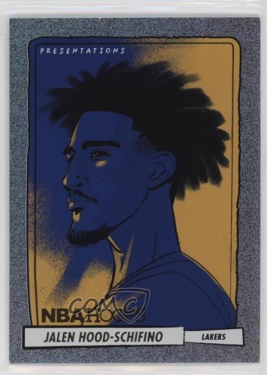 2023-24 Panini NBA Hoops Presentations Jalen Hood-Schifino #14 0yp5
