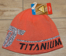 Columbia Heat III Orange Titanium Cuffless 30 Beanie One Size Fits Most Adult