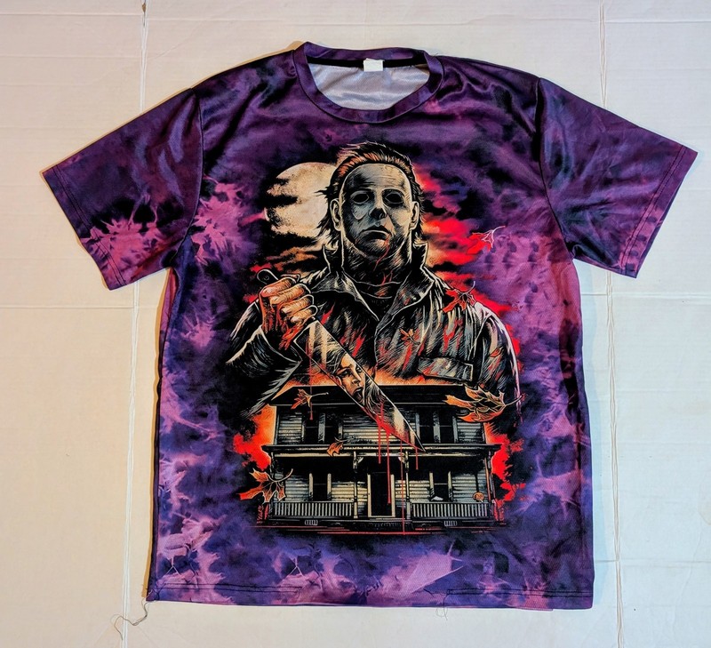 Michael Myers Horror Halloween Movie Michael House Scary tee shirt (XL)