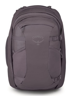 Osprey Fairview 55 Travel Pack Rucksack Rucksack Graphite Purple mauve Neu