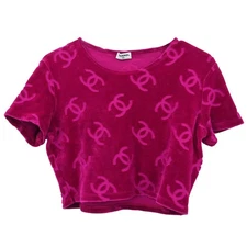 Chanel Short Sleeve Top Pink #42 165844