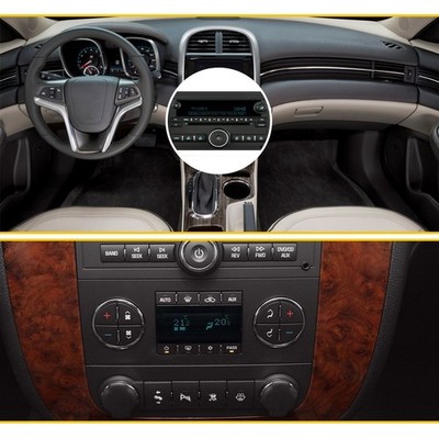 AC Dash Button Decal Stickers For Chevrolet GMC Saturn Repair Kit Car Auto Parts