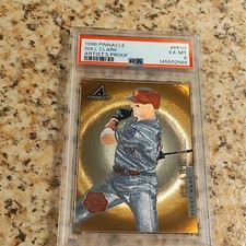 Pinnacle 1998 Will Clark Artist's Proof PP33 PSA 6 Texas Rangers Baseball Card
