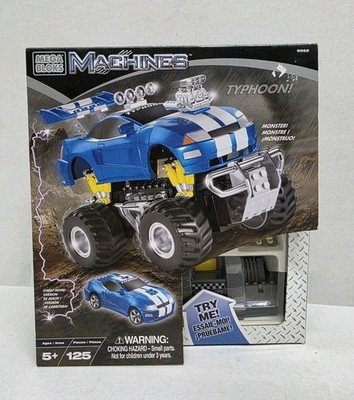 Vintage Mega Bloks Machines - Typhoon (9262) - Truck Toy Rare 2001 - NEW