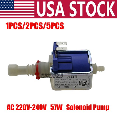 #ad 1PCS 2PCS 5PCS High Pressure AC 220V 240V 57W 1.5Mpa Solenoid Pump Water Pump DO $19.99