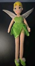 Disney Store Tinkerbell Peter Pan 22" Stuffed Plush Doll Collectible Soft