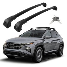 330LBS T-Slot Roof Rack Cross Bars Compatible with Hyundai Tucson SE SEL N ...