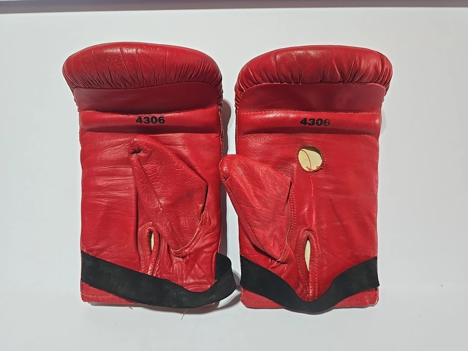 Guantes de Boxeo Everlast Rojo Sparring - 4306 De Colección Foto 2 de 2