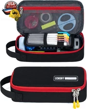 Large Pencil Case, Aesthetic Pen Pouch with Big Capacity, Minimalist Portable St