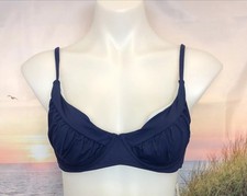 NWT Cupshe One Piece Bikini Size Extra Large Blue Underwire