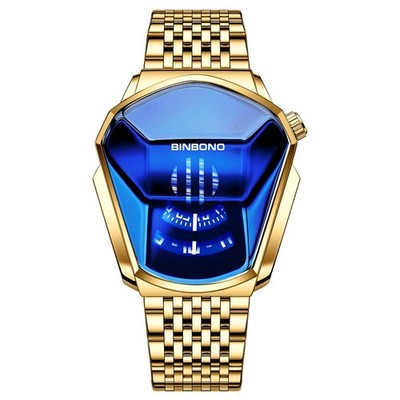 Herren Trendy Mode Uhr Funky Designer Armbanduhr enthält Armband Adjuster