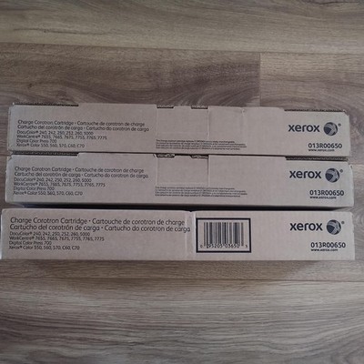 3 x Xerox DC 240 252 550 C60 C70 700 Charge Corotron 013R00650 Brandneu MwSt inkl