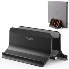 Vertical Laptop Stand Holder for Desk with MacBook , MacBook Stand Vertical A...