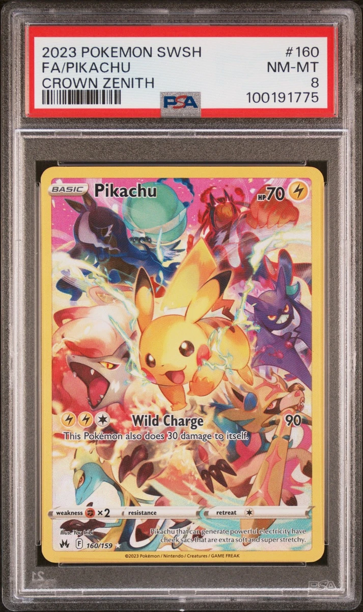 Pikachu Pokémon TCG Professional Sports Authenticator (PSA) Secret