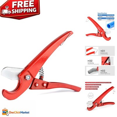 Compact PEX Pipe Cutting Tool: iCrimp Cuts 1/8'' to 1'' with Shear Precision