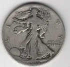 1936 P WALKING LIBERTY HALF DOLLAR 90% SILVER PHILADELPHIA .50¢ UNITED STATES