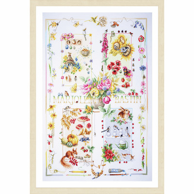 Lanarte Counted Cross Stitch Kit: Four Seasons