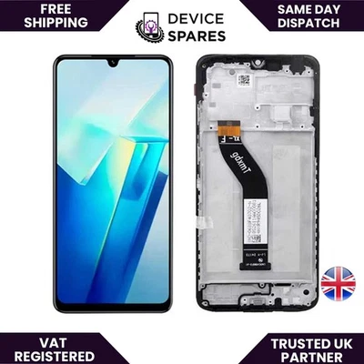 DEVICESPARES Xiaomi Redmi 14C 2411DRN47C , 2409BRN2CA LCD Display Screen Frame - UK Stock