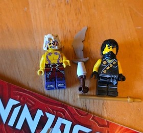 LEGO NINJAGO Lava Falls #70753 & #70720 Hover Hunter, Sub 1 Weapon. W/instruct.