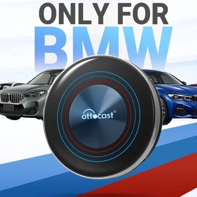 OTTOCAST I3 AI Box Google Play YouTube Split-Screen GPS für BMW Wireless CarPlay