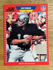 1989 Pro Set Announcers #18 Ken Stabler