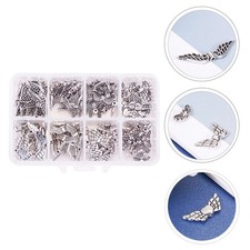 Silver Angel Wing Metal Charm Reusable Pendant for Jewelry Decor DIY