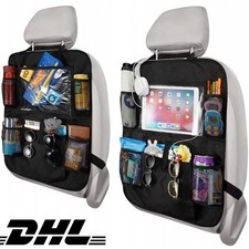2x Rückenlehnentasche Rücksitztasche Rückenlehnenschutz Auto Organizer Rücksitz
