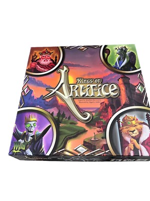 Kings of Artifice Board Game EUC Adventure Magical Mystical