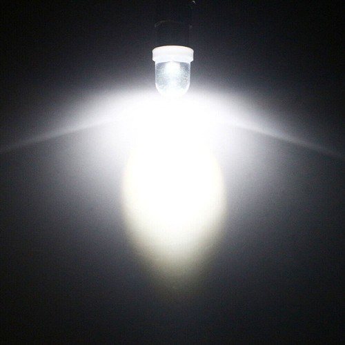 10x BA9S 1895 H6W 53 57 Bayonet LED Car Interior Dome Map Light Bulbs Dash Lamp - Picture 8 of 15