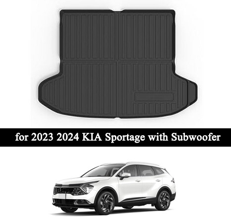 for KIA Sportage 2023 2024 2025 Rear Cargo Trunk Tray Boot Liner Floor Mat TPO