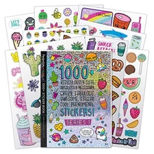 Fashion Angels 1000+ Ridiculously Cute Stickers for Kids - Fun Craft Stickers 