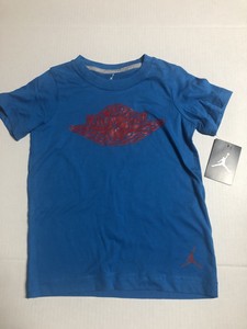 royal blue and red nike shirt