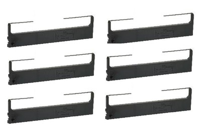 6 X Farbband Gr. 621 für Citizen Swift 24 120 124 140 200 224 240 GSX LSP NYLON