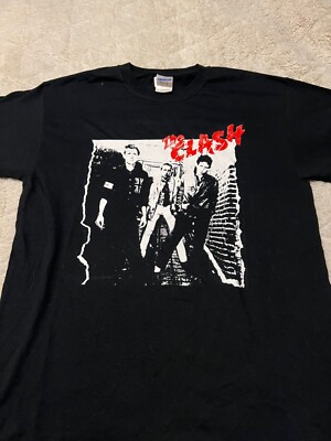 White Riot The CLASH Clash 90s T-shirt M | eBay