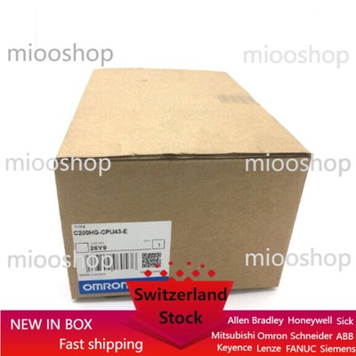 NEW OMRON C200HG-CPU43-E C200HGCPU43E Module  US Free TAX