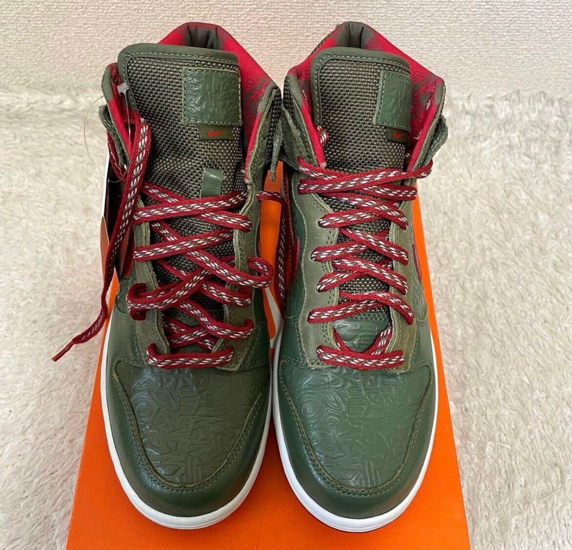 Size 9.5 Stussy x Nike Dunk High World Tour New York 315593 Size 9.5 Stussy x Nike Dunk High World Tour New York 315593