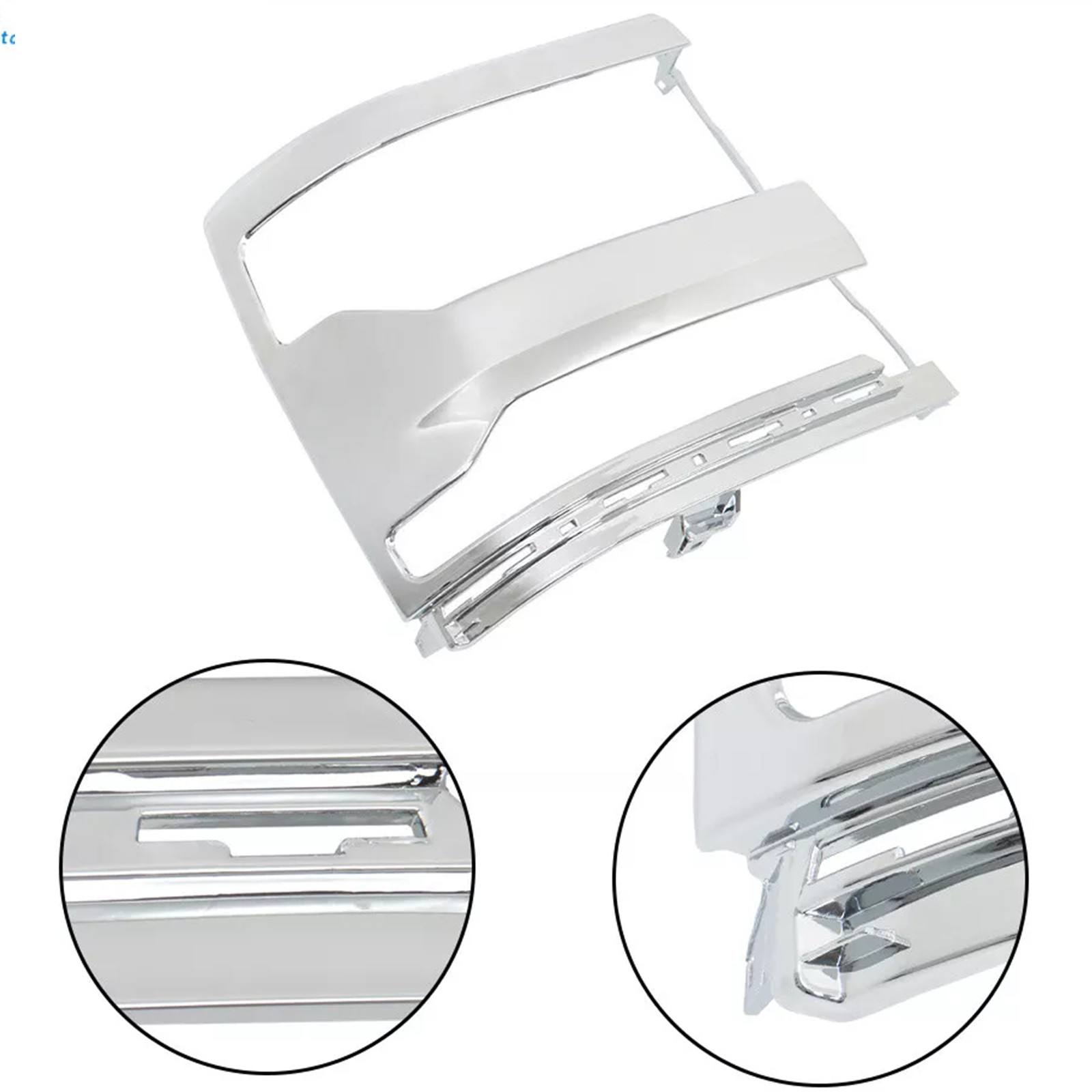 For 2016-2018 Chevy Silverado 1500 LD Chrome Headlight Bezel Cover Passenger