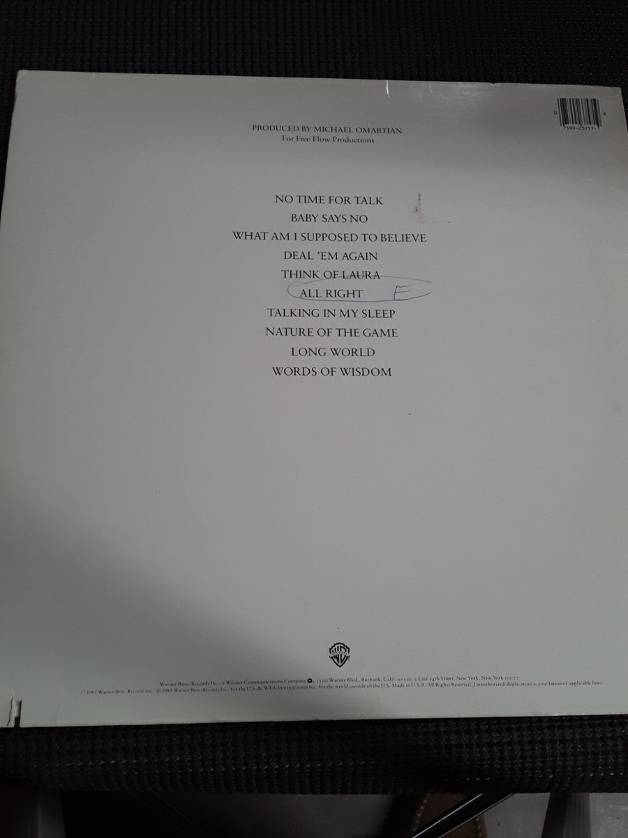 Christopher Cross Another Page Vinyl | eBay