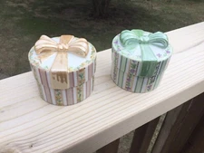 TWO Ardleigh Elliott Heirloom Porcelain Music Box My Little Girl Dream Come True