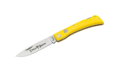 BOKER Treebrand Rangebuster Small Classic Pocket Folding Knife D2 Yellow 110865