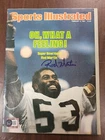 Rod Martin Signed Sports Illustrated 2/2/81 Oakland Raiders Football Beckett Aut
