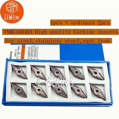 ZIMI-CNC ZIMI VNMG160404-MA VNMG160408-MA 205 Stainless steel Turning insert High quality