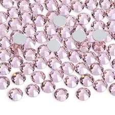 Glue Fix Crystal Flatback Rhinestones Glass Diamantes Gems for Crafting Nail ...