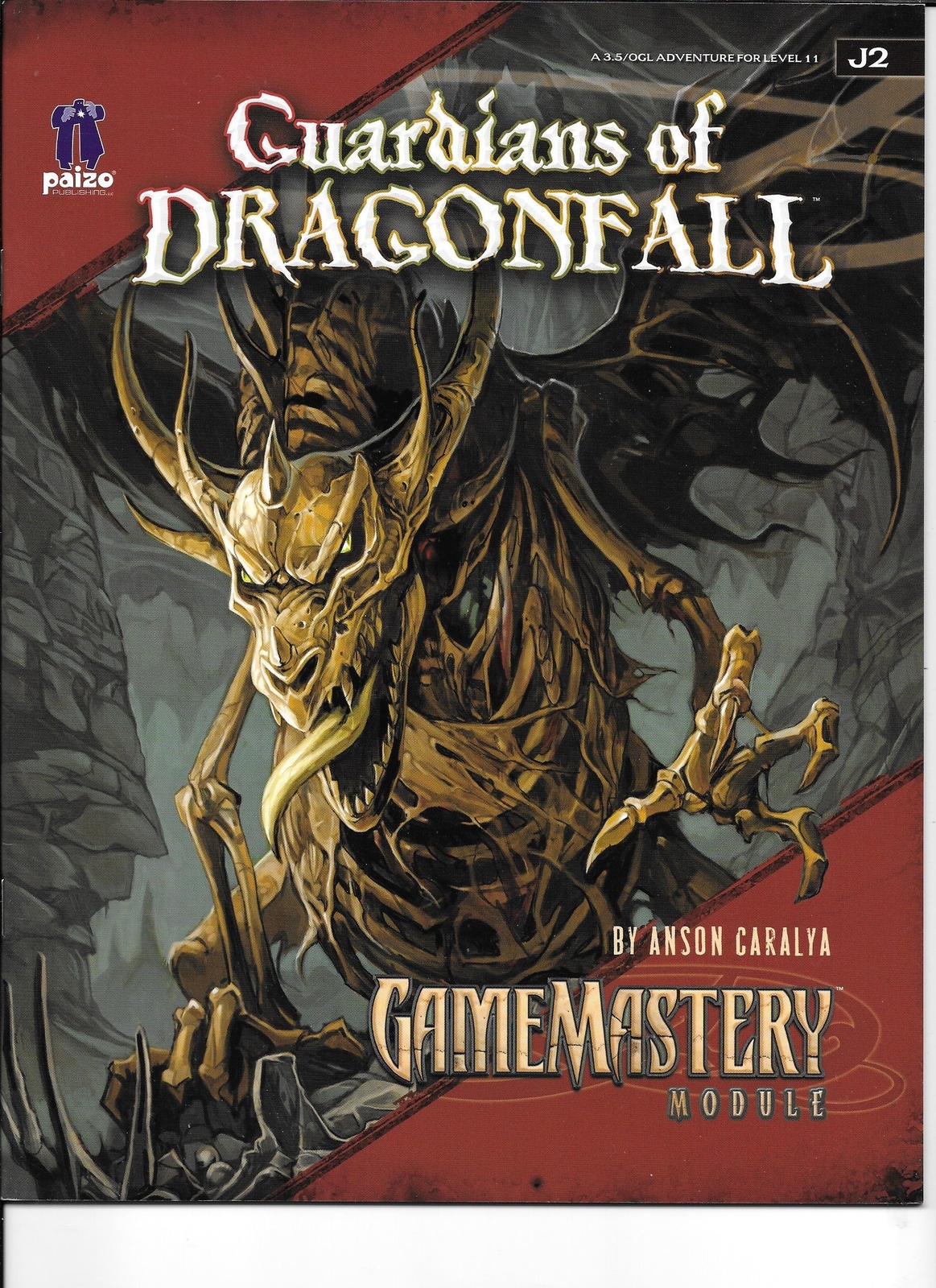 Anson Caralya Gamemastery Module: Guardians Of Dragonf (taschenbuch)