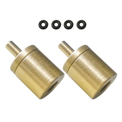  2 Pcs Inflatable Accessories Propane Small Tank Valves Refill Adapter