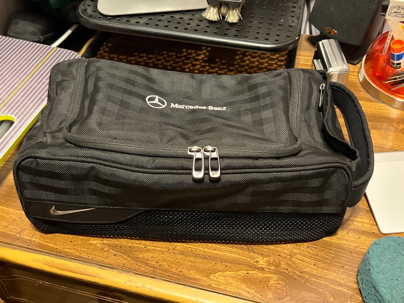 Nike™ MercedesBenz™ Large Shoe Travel Toiletries Miscellaneous Bag